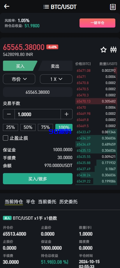 图片[7]-多语言交易所系统源码/币币期权杠杆交易/锁仓认购/合约插针-98源码