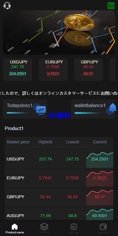 海外多语言微盘系统源码/外汇微交易源码/日本时间盘-98源码