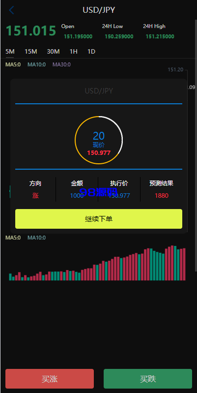 图片[2]-新版UI海外外汇微盘系统源码/多语言微交易/前端uniapp-98源码