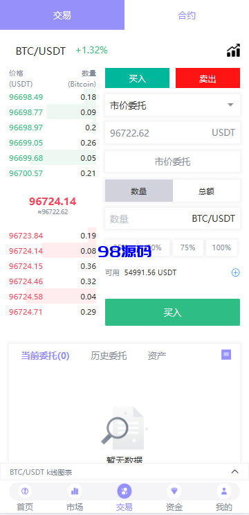 图片[3]-多语言JAVA交易所系统源码/永续/期权/质押/理财-98源码