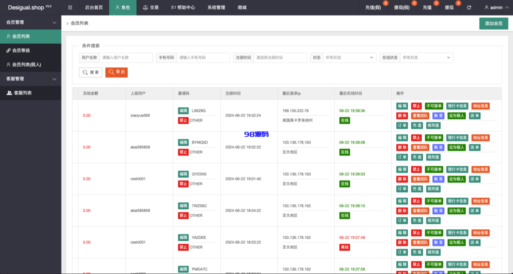 图片[14]-定制uniapp多语言海外刷单/抢单系统源码/订单自动匹配系统/手动派单/连单控/海外源码-98源码