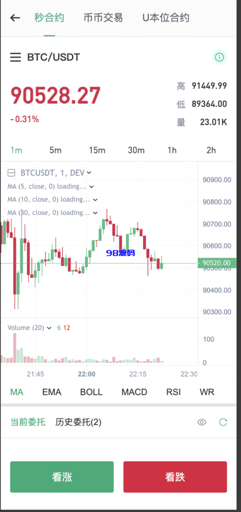 图片[4]-多语言交易所源码/手机端uniapp电脑端vue.支持秒合约/币币/国际黄金/U本位合约/DeFi挖/盗u无提示/可开关盗u功能-98源码